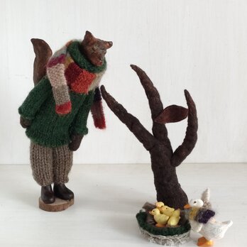 冬のあいさつ　GuardianDogとアヒルたち