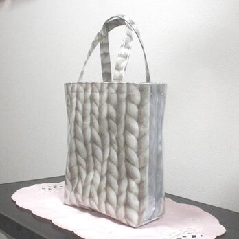 Bagビニールあるときあるだけ／ざっくりメリヤスさん（ブラウン）