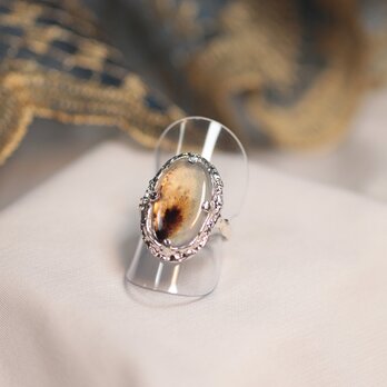 【一点もの】リング（Silver×デントリティックアゲート）