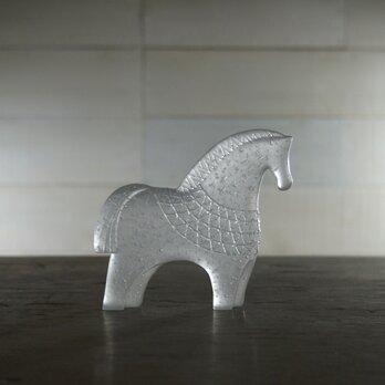 ガラスのオブジェ［馬］①