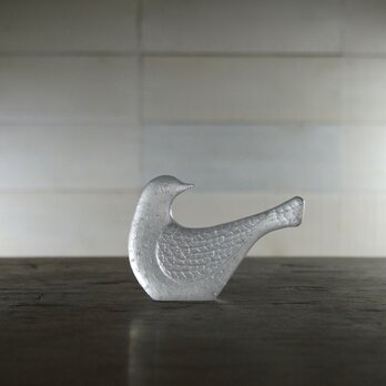 ガラスのオブジェ［小鳥］②