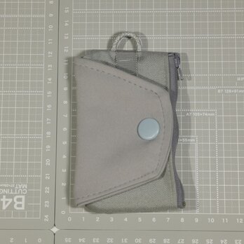 One Hand Key Card Case【Basic】　右利き用　グレー