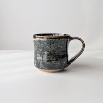 海鼠釉のマグカップ　【手仕事　民藝　和　陶器】