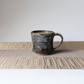 海鼠釉のマグカップ　【手仕事　民藝　和　陶器】