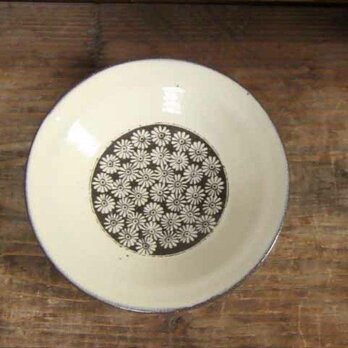 花三島象嵌小皿