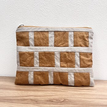 パッチワークのポーチ