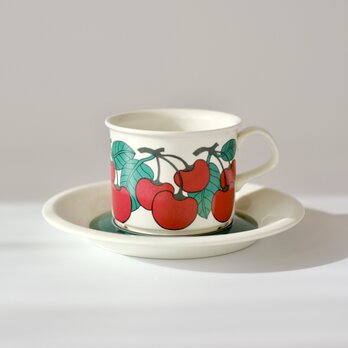 ARABIA Kirsikka C&S アラビア キルシッカ コーヒーカップ＆ソーサー①