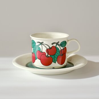 ARABIA Kirsikka C&S アラビア キルシッカ コーヒーカップ＆ソーサー②