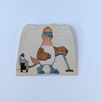 タイルの動物図鑑　アオアシカツオドリ