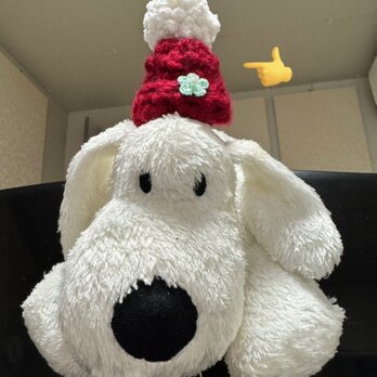 うさぎさん用乗せるだけニット帽