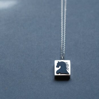 黒馬 ネックレス シルバー925 メンズ ユニセックス