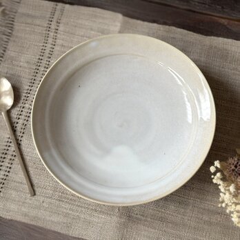 大皿　エクリュ