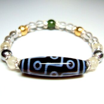 九眼天珠と稀少石