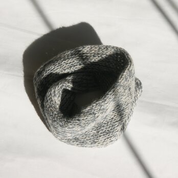 ふわとろ！最高級カシミヤネックウォーマー【mini】　クモリ