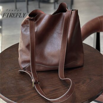 植物タンニン革 ショルダーバッグ A4 収納 丈夫 耐用性 長持ち 通勤 旅行 多機能 大容量　新作　コーヒー　184