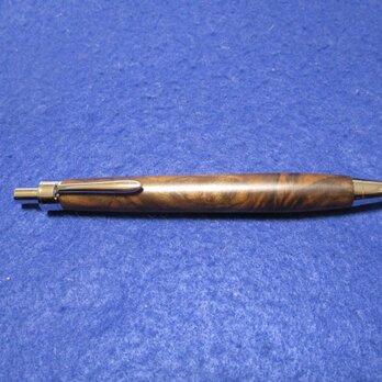 ターキッシュウォルナット　椿油仕上げ　木軸ボールペン(シャープペンシル)　
