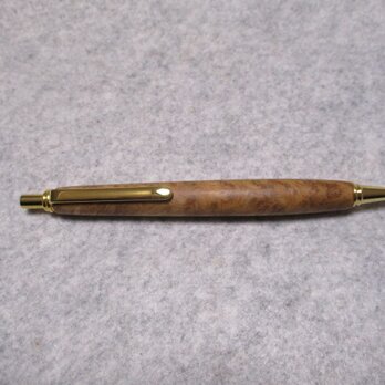 紅桧(ベニヒ)　バール　ブドウ杢　椿油仕上げ　シャープペンシル(0.5ミリ用)