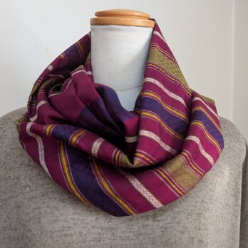 タイシルクのスヌード