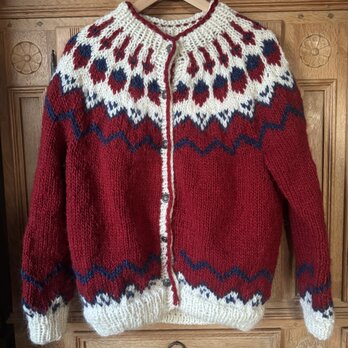 アイスランドロピ　カーディガン