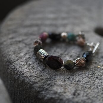 -Garnet・Tourmaline- bracelet