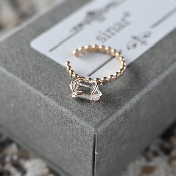 14kgf ハーキマーダイヤイヤーカフ/B（dot）【片耳】