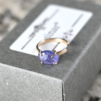 14kgf タンザナイトイヤーカフ（plane）【片耳】