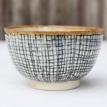 茶碗　格子