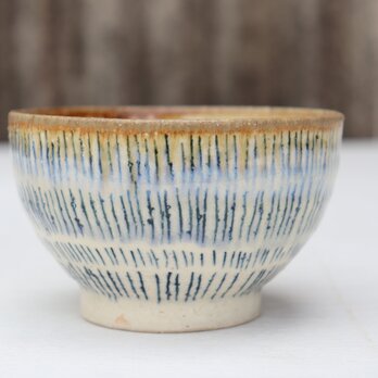 茶碗　もじゃもじゃ