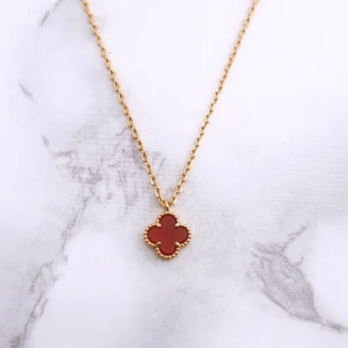 幸せのクローバーネックレス 9.5mm【高品質！送料無料！当日発送！】ネックレス