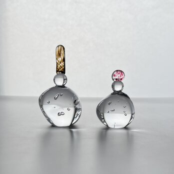 ガラスのお雛様　コンパクト