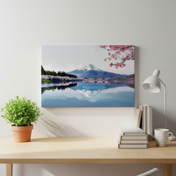 日本風景☆インテリアパネル｜キャンバスパネル｜富士山｜アートパネル｜イラスト・ギフト・インテリア・ウォールアート