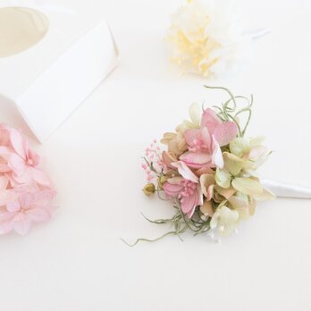 春色コサージュ・ブローチ　入園式 卒園式 入学式 卒業式 結婚式　プリザーブドフラワー