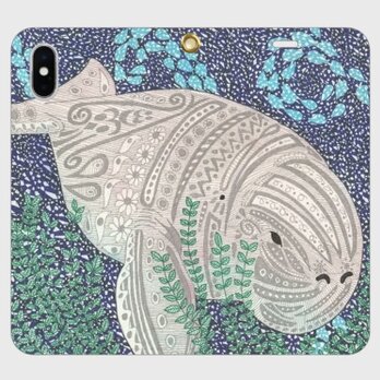 静かな海で0.8mmを見つめる午後｜ジュゴン・マルヴォンの帯なしiPhoneケース