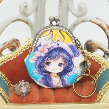 「Honey Baby 4」がま口バッグチャーム（口金5センチ)のコピー