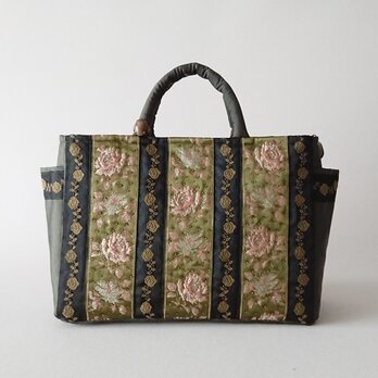 GREEN FRANCE RIBBON STANDARD BAG