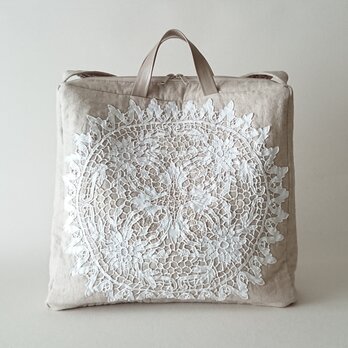 antique france lace 2way bag