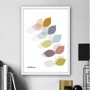 ソフトリーフ　送料無料 　あらゆるお部屋のポスター　イラスト　ポスター　アートポスター　アート/sei検索新着順　1731