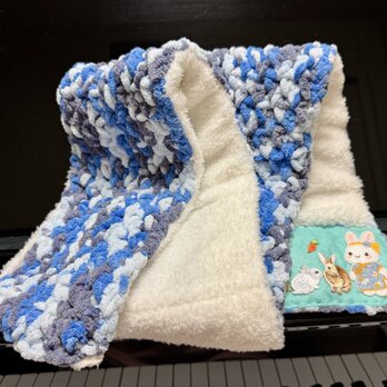 ぢぢ様専用 ふわふわあったかマフラー