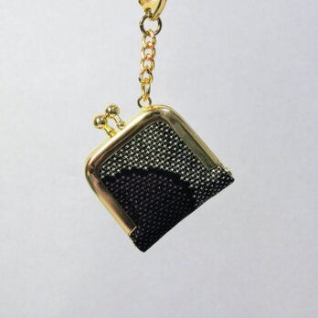 がま口のバックチャーム　キーホルダー