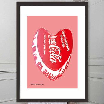 ラブなボトル栓　送料無料 　あらゆるお部屋のポスター　イラスト　ポスター　アートポスター　アート/sei検索新着順　3895
