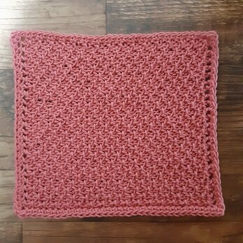 アフガン編みのドイリー（ニッタオル）