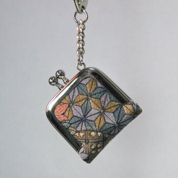 がま口のバックチャーム　キーホルダー