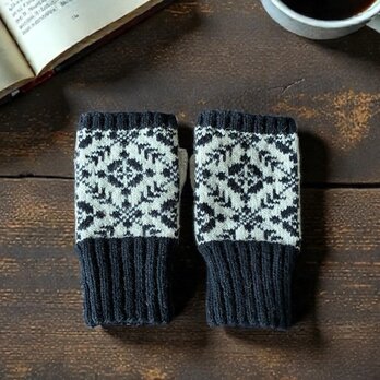 北欧アームウォーマー/シェットランドウール