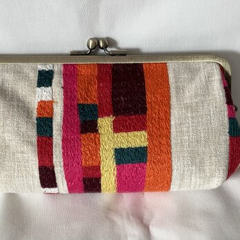 イギリス iliv 社　ARTURO シンプル　がま口長財布　　