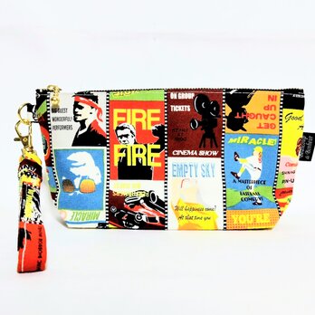 アメリカンムービーの持ち手付きペンケース(大)