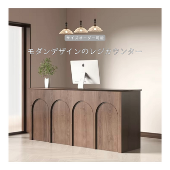 オーダーメイド 職人手作り カウンター レジ台 バーテーブル サイズオーダー 木工 無垢材 天然木 木製 家具 LR2018