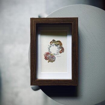 小さな絵シリーズ/flower原画