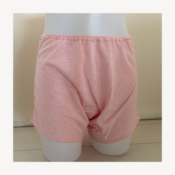 リラックス温ボックスショーツ｜ネップピンク