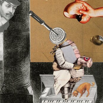 戌年02-Koji Nagai’s collage series in 十二支