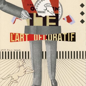 戌年01-Koji Nagai’s collage series in 十二支